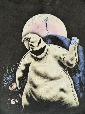 GOAT | Disney Nightmare Before Christmas Oogie Boogie Graphic Tee | 2XL